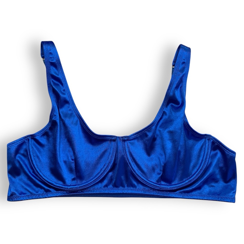 NWOT Dolls Kill POSTER GRL Sz XXL Plus Satin Bralette Top